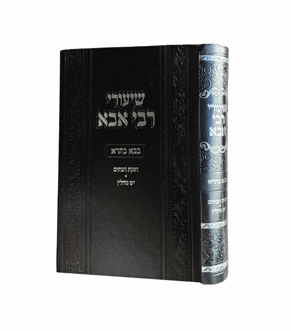 שיעורי רבי אבא על מסכת בבא בתרא