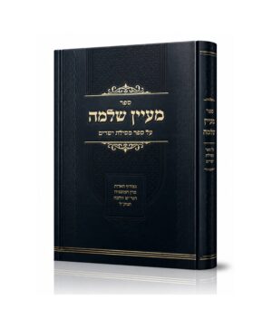 מעיין שלמה על מסילת ישרים